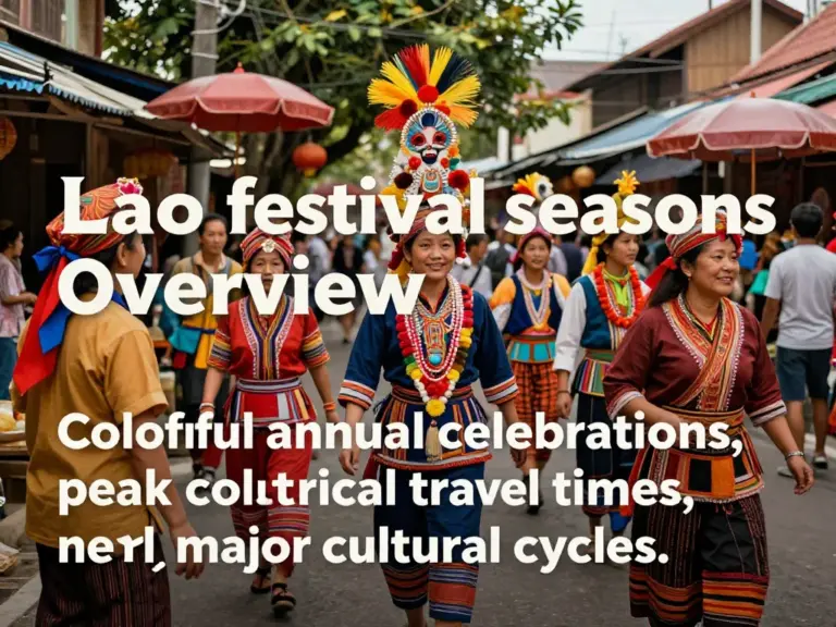 Overview of Lao Festival Seasons and What Visitors Should Expect (best time to visit, major annual cycles, and travel tips)