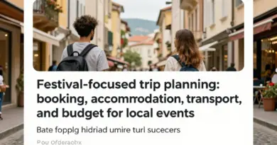 Planning Your Trip Around Local Events: How to Book, Where to Stay, Transportation, and Budgeting for Festival Experiences