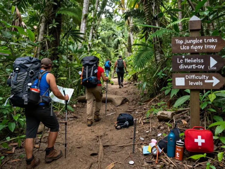 Top Jungle Treks and Day Hikes: Trails, Difficulty Levels, Packing Lists, and Safety Tips
