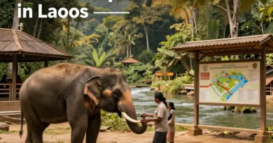 Top ethical elephant sanctuaries in Laos — detailed profiles, location, what to expect, admission policies, and conservation impact