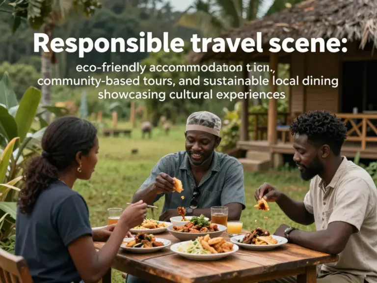 Where to Stay, Eat, and Experience Local Culture: Responsible Accommodation, Community-Based Tours, and Sustainable Dining