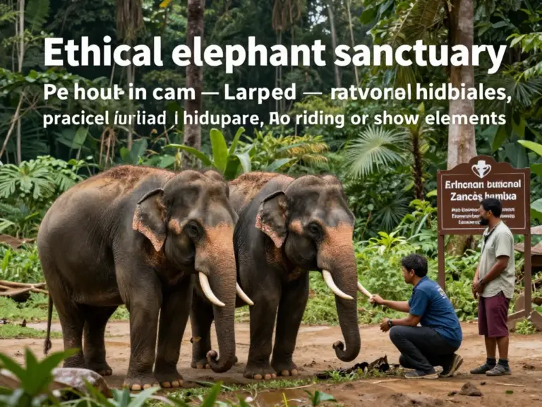Why visit ethical elephant sanctuaries in Laos — understanding sanctuary principles, animal welfare standards, and how to identify responsible operations