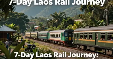 7-Day Laos Highlights: Luang Prabang, Vang Vieng & Vientiane by Rail