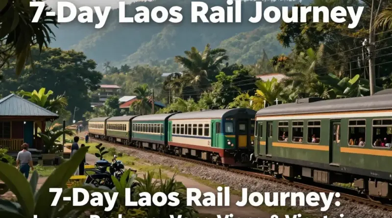 7-Day Laos Highlights: Luang Prabang, Vang Vieng & Vientiane by Rail