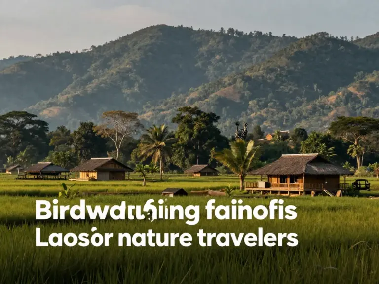 Best Bird Watching Destinations in Laos for Nature Travelers