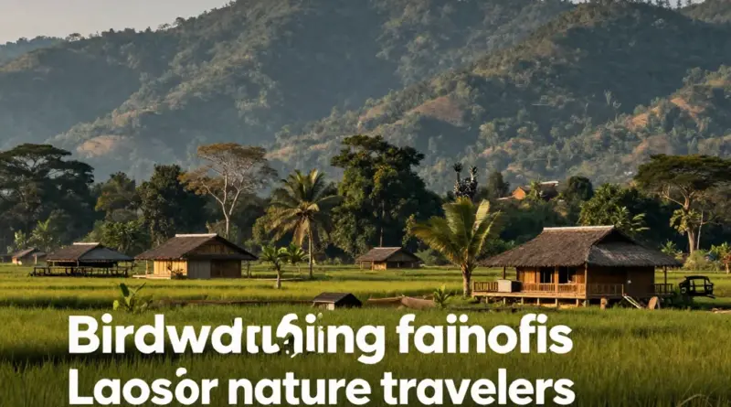Best Bird Watching Destinations in Laos for Nature Travelers