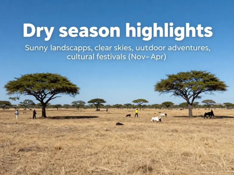 Dry Season Highlights (November–April): Ideal Times for Sightseeing, Outdoor Adventures, and Cultural Events