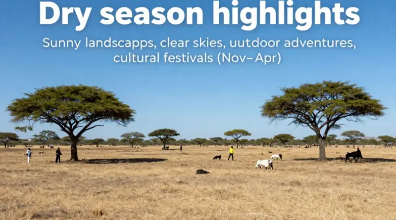 Dry Season Highlights (November–April): Ideal Times for Sightseeing, Outdoor Adventures, and Cultural Events