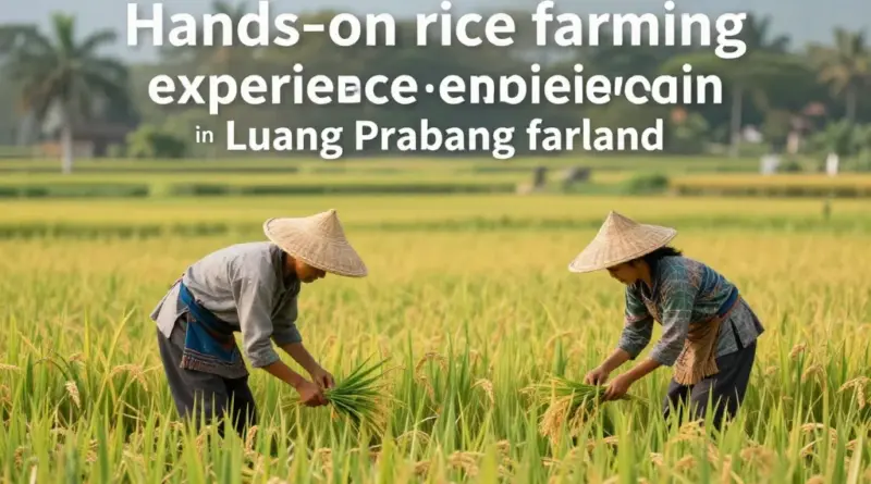 The Living Land Company in Luang Prabang: A Hands-On Rice Farming Experience for Travelers