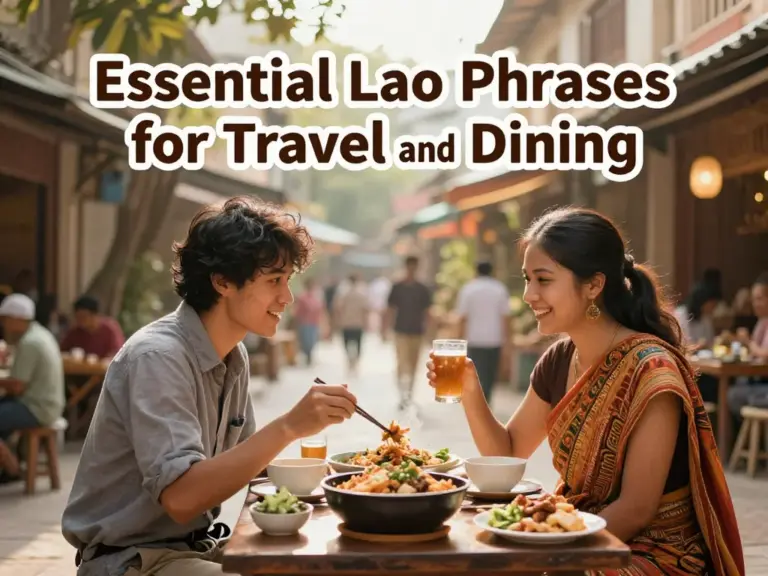 H2: Essential Lao Phrases for Ordering Food, Asking for Directions, and Getting Around