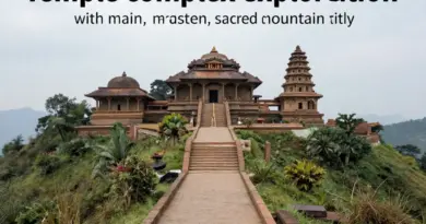 Exploring the Temple Complex: Main Structures, Sacred Mountain Path, and Must-See Highlights