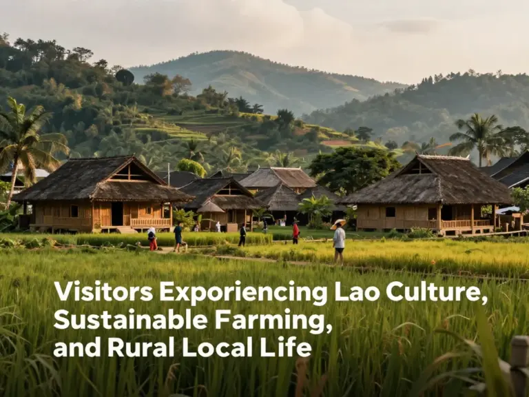 How The Living Land Company Connects Visitors with Lao Culture, Sustainable Farming, and Local Life