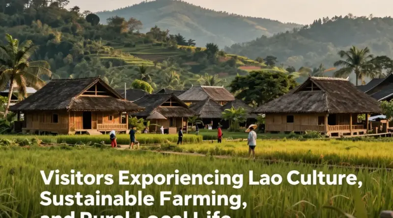 How The Living Land Company Connects Visitors with Lao Culture, Sustainable Farming, and Local Life