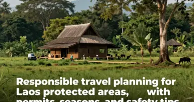How to Plan a Responsible Trip to Laos’ Protected Areas: Permits, Seasons, and Safety Tips
