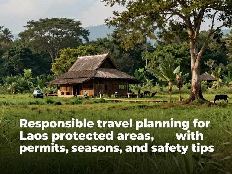 How to Plan a Responsible Trip to Laos’ Protected Areas: Permits, Seasons, and Safety Tips