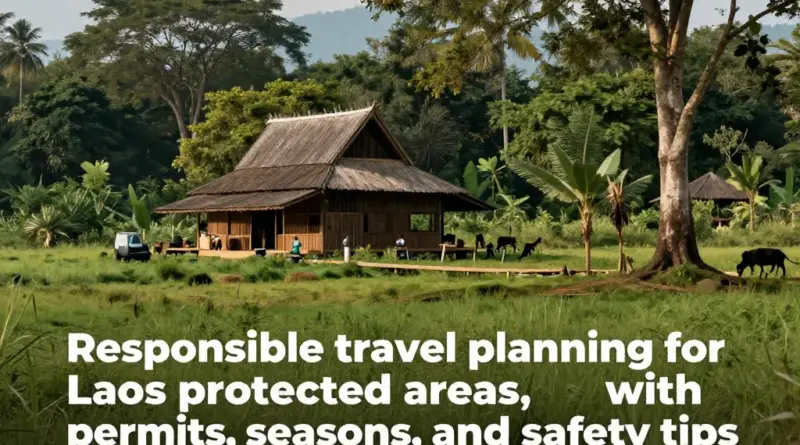 How to Plan a Responsible Trip to Laos’ Protected Areas: Permits, Seasons, and Safety Tips