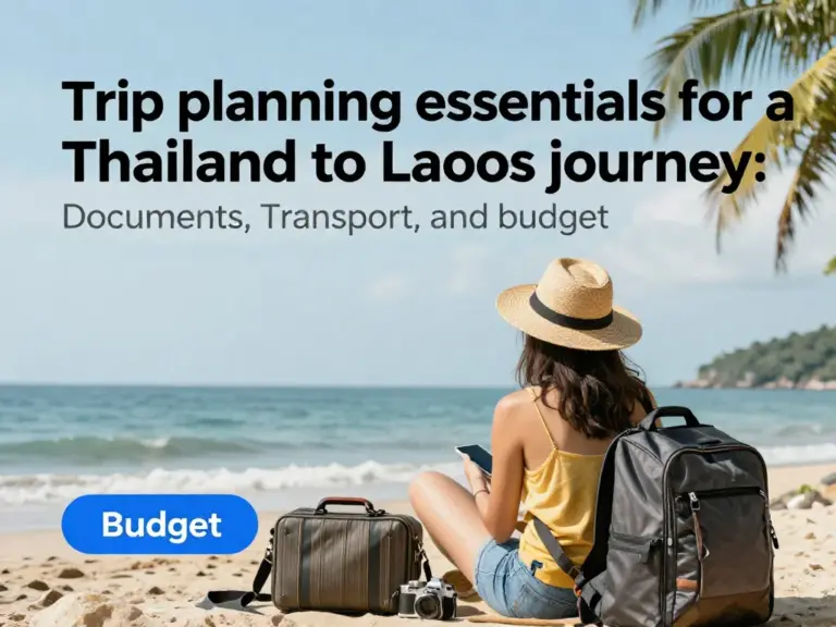 How to Prepare Documents, Transport, and Budget for Your Thailand to Laos Trip