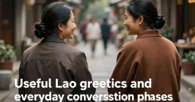 The Most Useful Lao Phrases for Greetings, Politeness, and Everyday Conversations