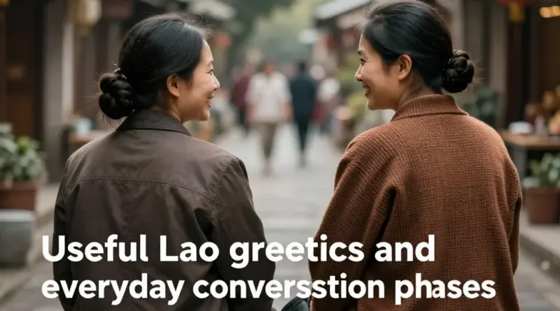 The Most Useful Lao Phrases for Greetings, Politeness, and Everyday Conversations