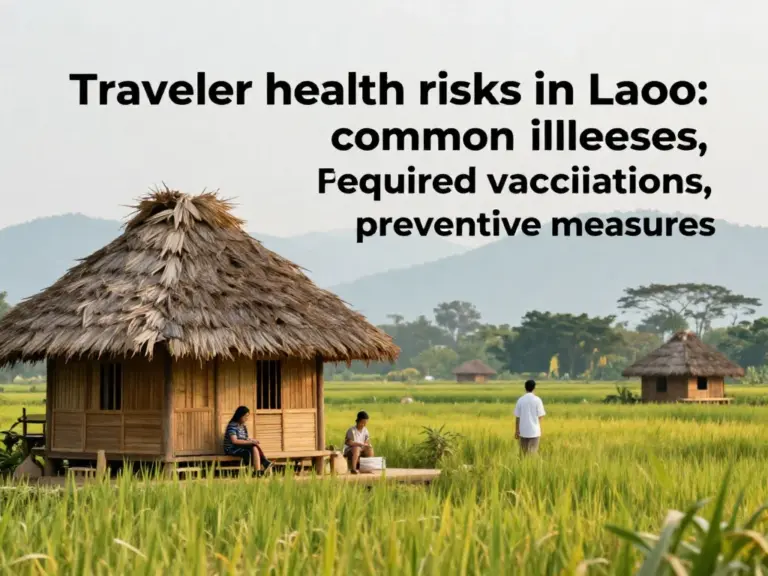 Health risks in Laos: common illnesses, necessary vaccinations, and preventive measures for travelers