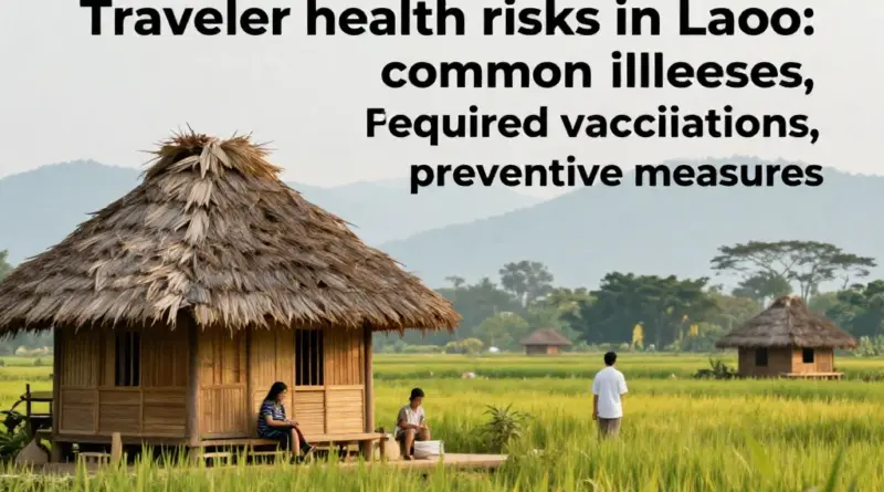 Health risks in Laos: common illnesses, necessary vaccinations, and preventive measures for travelers