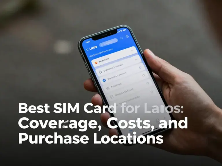How to Choose the Best SIM Card for Laos: Coverage, Costs, and Where to Buy