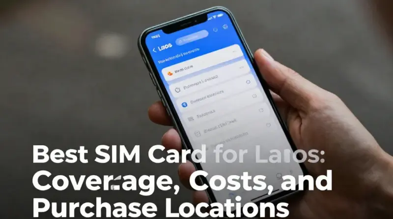 How to Choose the Best SIM Card for Laos: Coverage, Costs, and Where to Buy