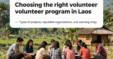 How to Choose the Right Volunteer Program in Laos: Types of Projects, Reputable Organizations, and Red Flags to Watch For