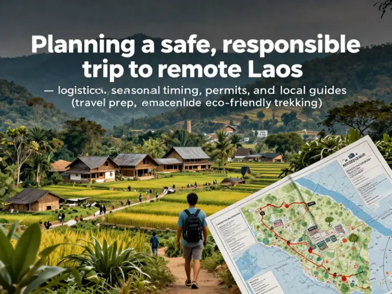 How to Plan a Safe and Responsible Trip to Remote Laos: Logistics, Best Times, Permits, and Local Guides