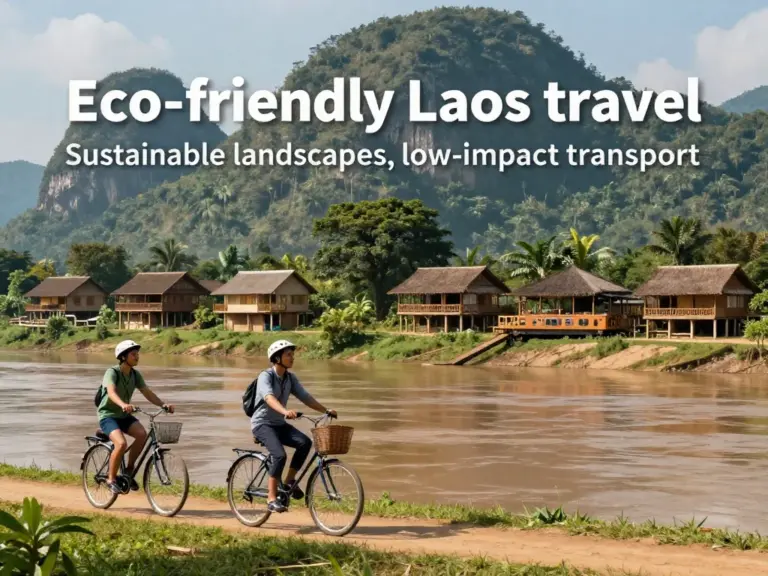 How to Plan an Eco-Friendly Laos Trip: Best Times to Visit, Low-Impact Transportation, and Responsible Tour Operators