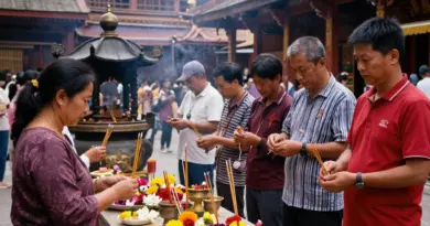 How to participate respectfully: appropriate behavior, clothing, and offerings for visitors