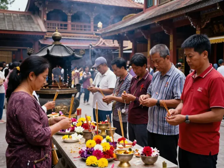 How to participate respectfully: appropriate behavior, clothing, and offerings for visitors
