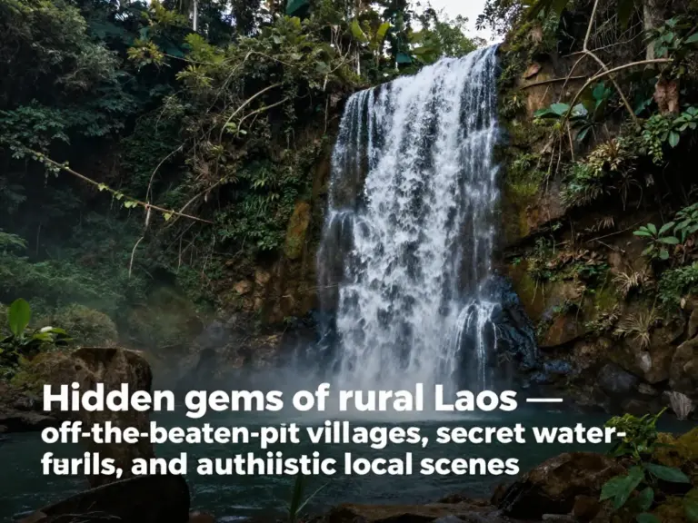 Off-the-Beaten-Path Laos: Uncovering Hidden Gems and Secret Spots for Authentic Travel Experiences