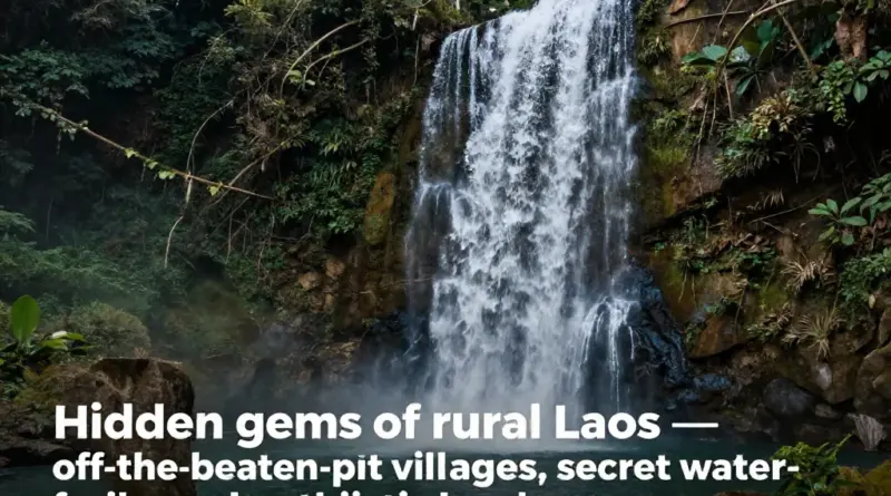 Off-the-Beaten-Path Laos: Uncovering Hidden Gems and Secret Spots for Authentic Travel Experiences