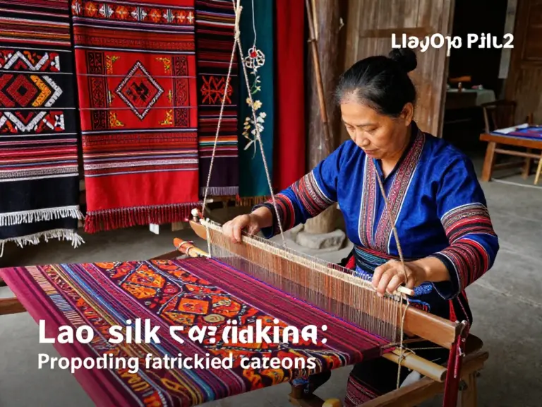 Overview of Lao Silk Weaving Traditions, Cultural Significance, and Regional Styles