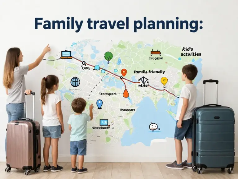 Planning Your Family Itinerary: Kid-Friendly Activities, Accommodation, and Transportation Tips