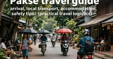 Practical Travel Tips for Pakse: Getting There, Local Transport, Accommodation, and Safety