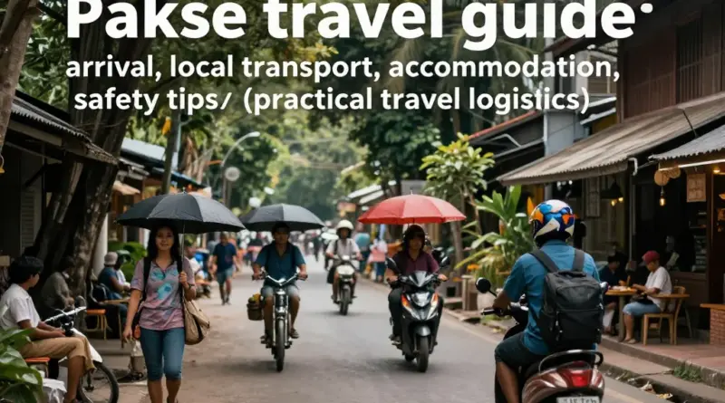 Practical Travel Tips for Pakse: Getting There, Local Transport, Accommodation, and Safety