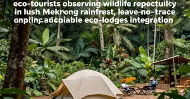 Protecting Laos’ Natural Ecosystems: Responsible Wildlife Viewing, Leave-No-Trace Principles, and Sustainable Accommodation Choices