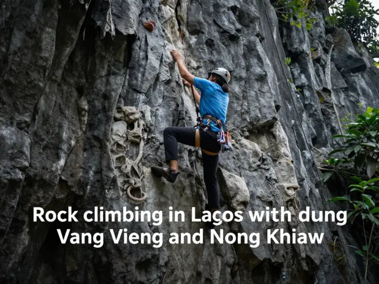 Rock Climbing in Laos: The Ultimate Guide to the Best Spots in Vang Vieng and Nong Khiaw