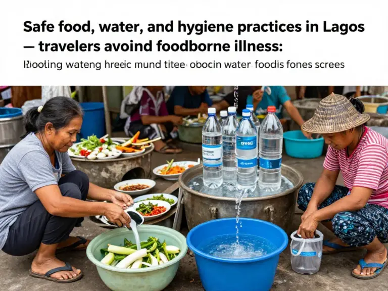 Safe food, water, and hygiene practices in Laos: avoiding foodborne illness and safe drinking options