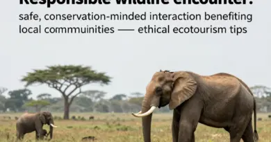 Safety, Conservation, and Ethical Considerations: Wildlife Encounters, Local Community Benefits, and Responsible Tourism Tips