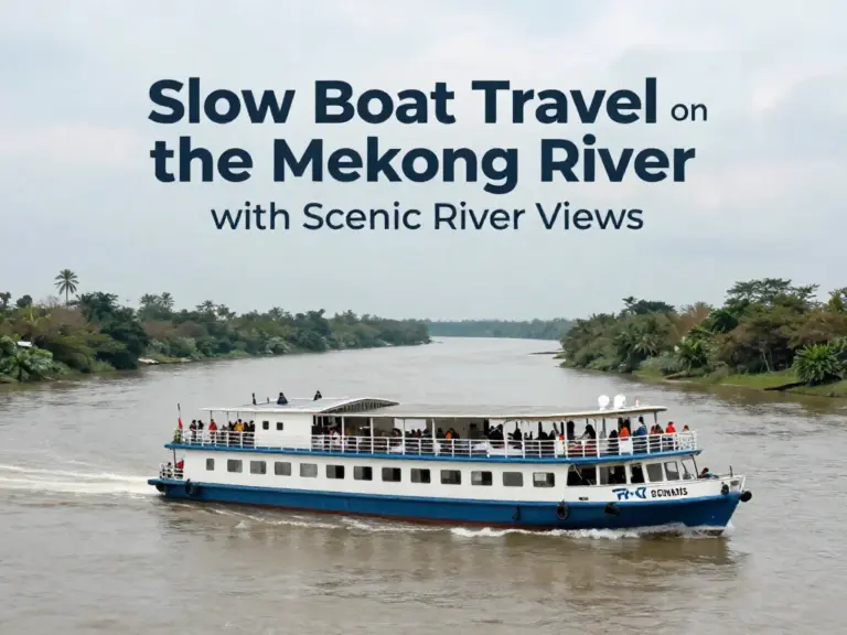Slow Boat Travel Along the Mekong: Routes, Pace, and Scenic Highlights
