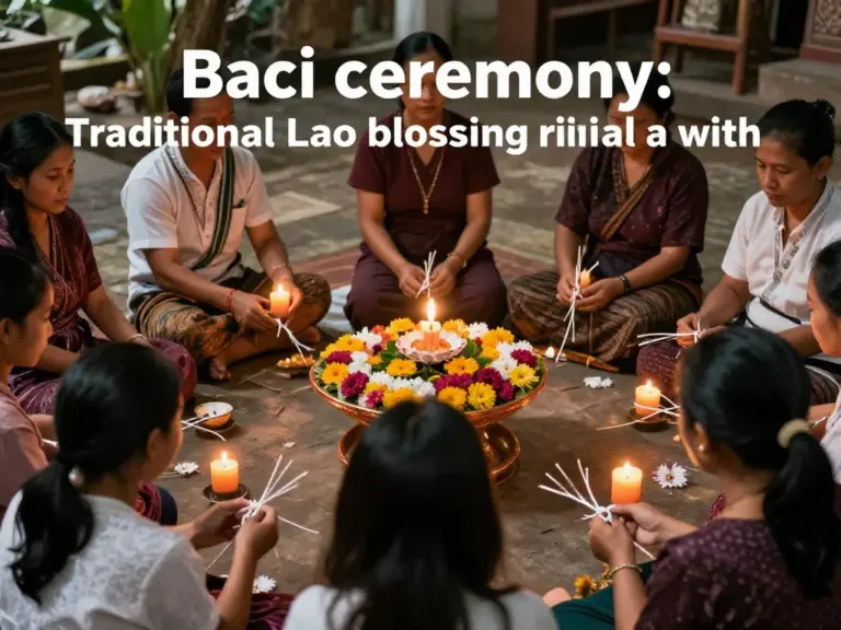 The Baci Ceremony: Understanding and Experiencing a Traditional Lao Blessing