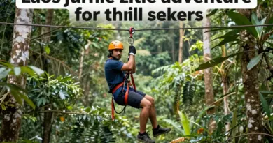 The Best Lao Jungle Zipline Locations for Thrill Seekers