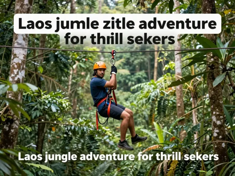 The Best Lao Jungle Zipline Locations for Thrill Seekers