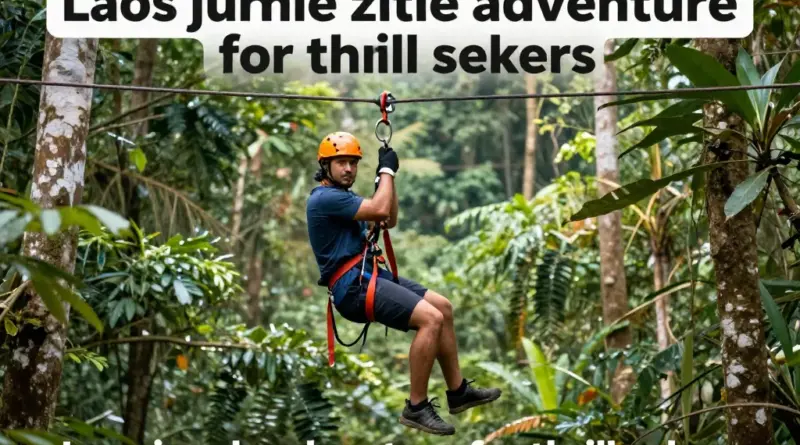 The Best Lao Jungle Zipline Locations for Thrill Seekers