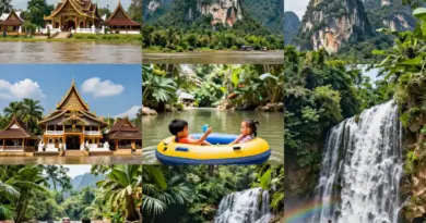 Top Family-Friendly Destinations in Laos: Luang Prabang, Vang Vieng, and Southern Waterfalls for Children