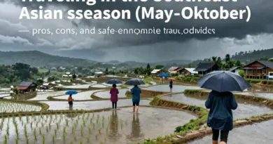 Wet Season Considerations (May–October): Pros, Cons, and How to Travel Safely and Enjoyably During the Rains