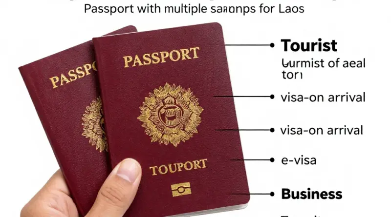 What types of visas are available for Laos and which one do you need? (tourist visa, visa on arrival, e-visa, business visa, transit visa)
